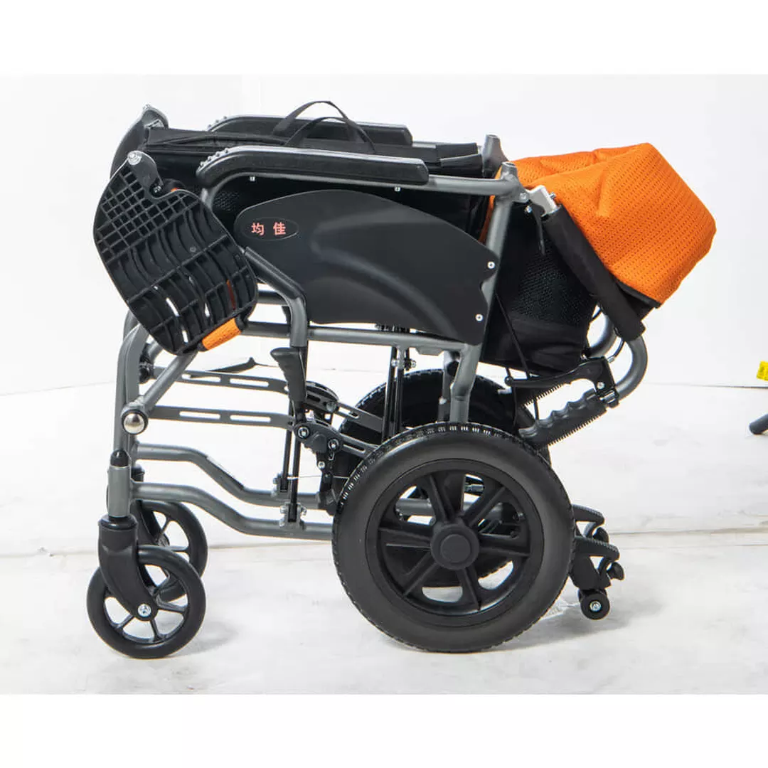 JW-350 鋁合金掀腳輪椅..看護型