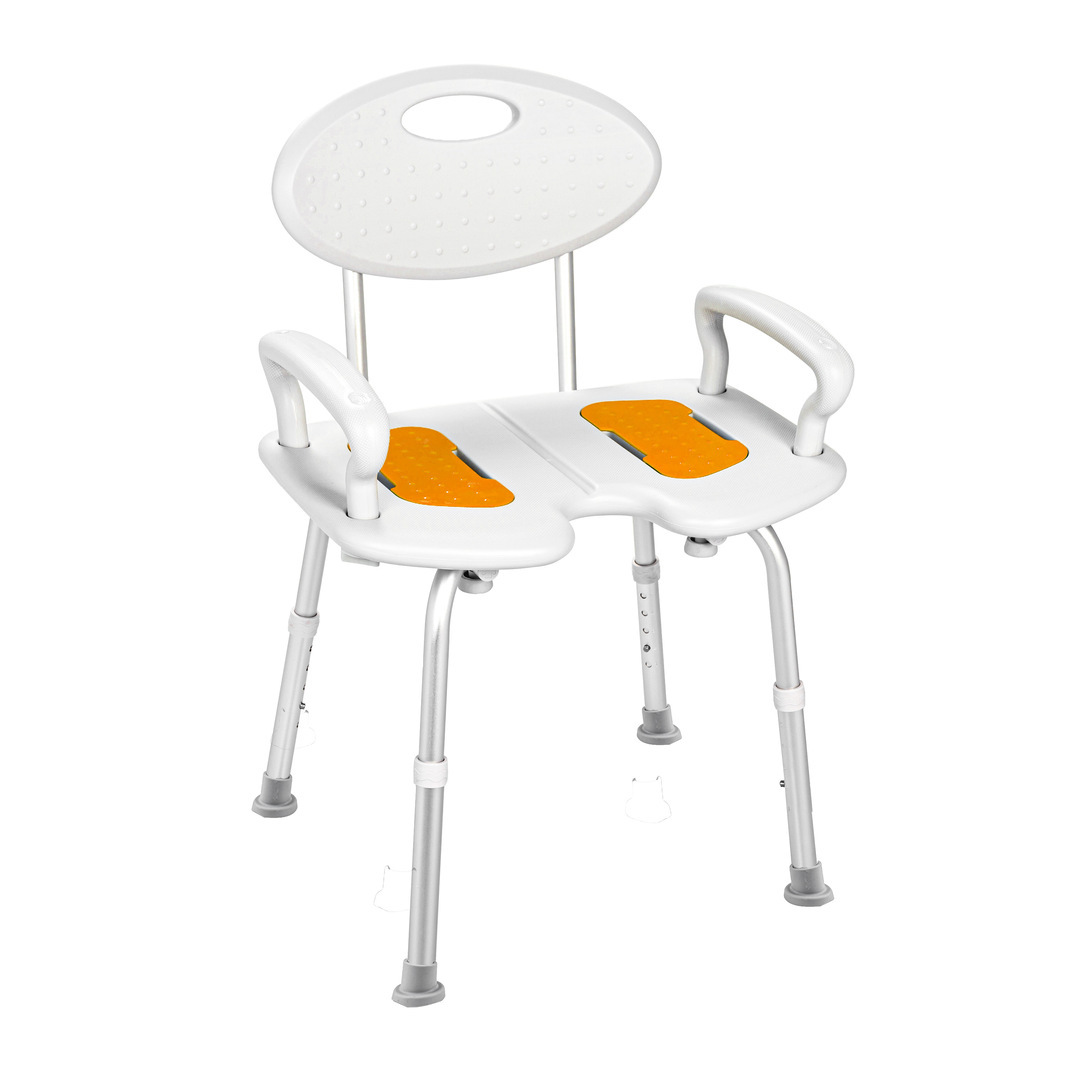 JCS-903 Aluminum Commode Wheelchair Extra-Large Version