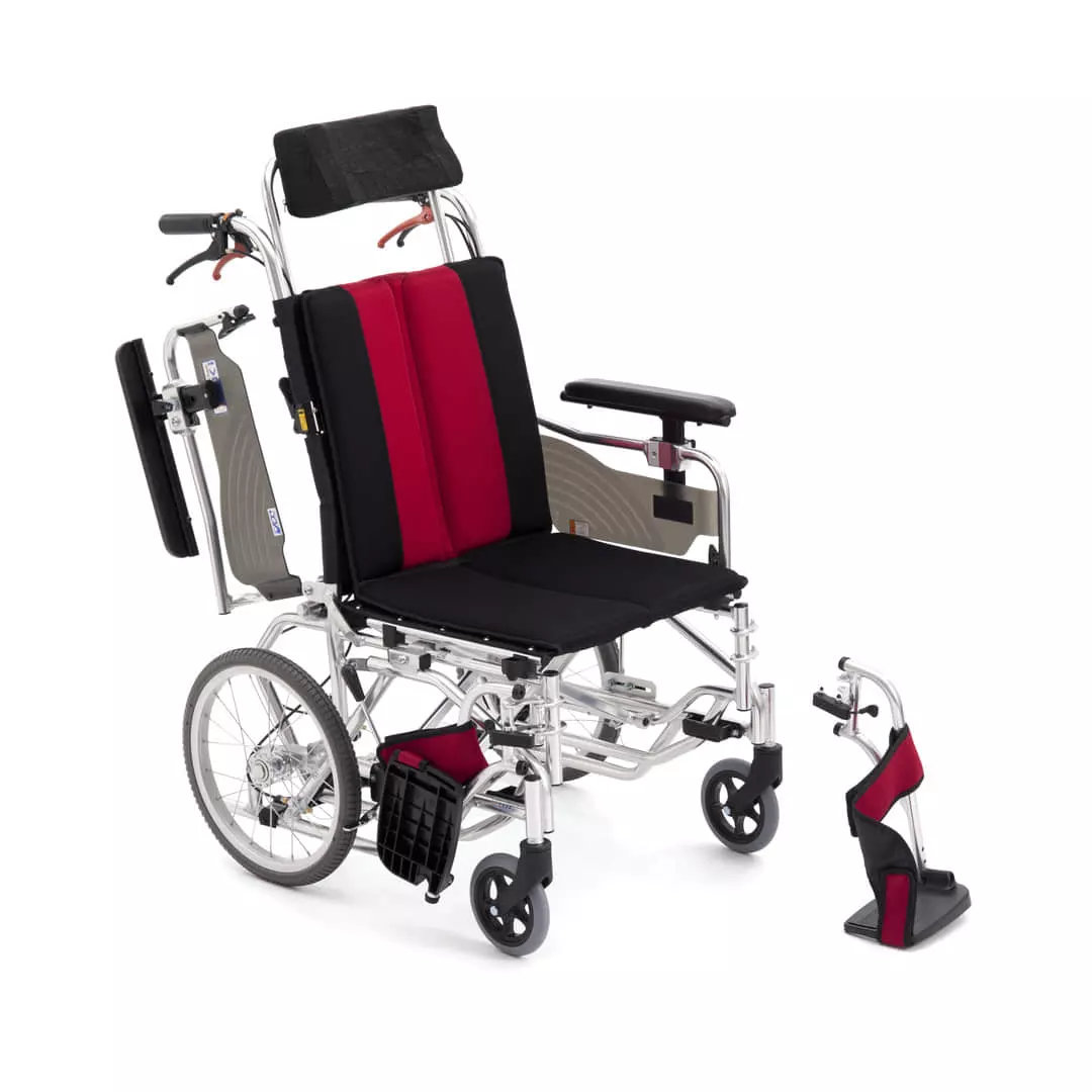 日本MIKI 鋁合金輪椅MP-Ti DX空中傾倒型