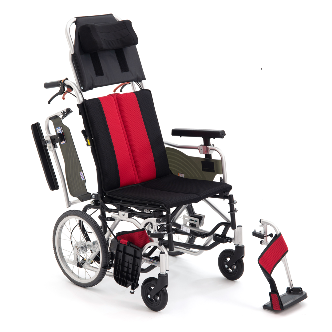 日本MIKI 鋁合金輪椅MP-Ti DX空中傾倒型